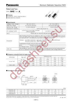 ECA-1CHG470 datasheet  